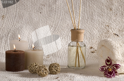 Image of aroma therapy items