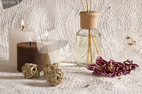 Image of aroma therapy items