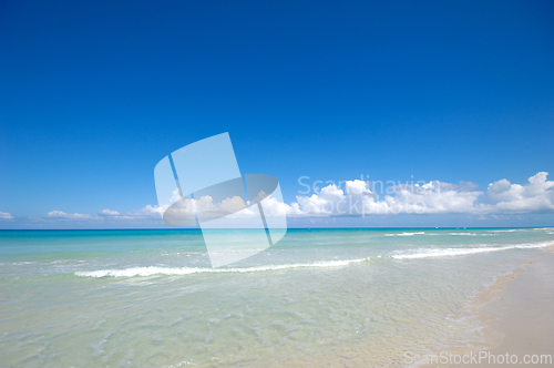 Image of Costline at tropical beach