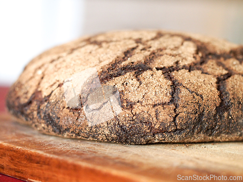 Image of Finnish Rye Bread on a Table