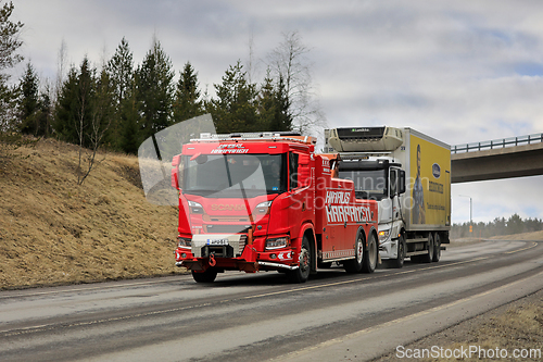 Image of Scania G500 Heavy Duty Recovery Vehicle Towing Lorry