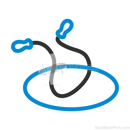Image of Icon Of Jump Rope And Hoop