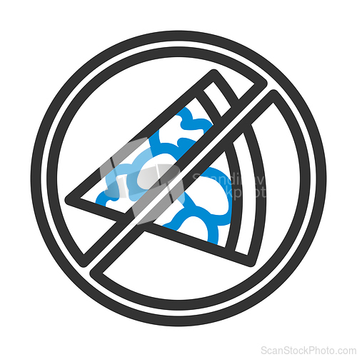 Image of Icon Of Prohibited Pizza