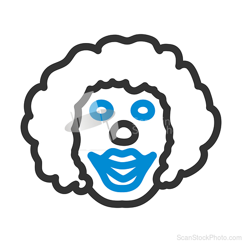 Image of Party Clown Face Icon