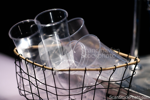Image of Plastic cups
