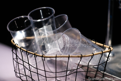 Image of Plastic cups