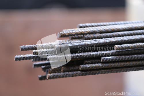 Image of Steel rods