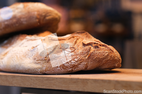 Image of Bread with a crust