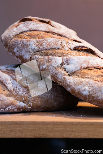 Image of Bread on a table