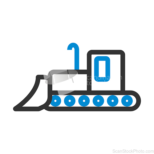 Image of Icon Of Construction Bulldozer