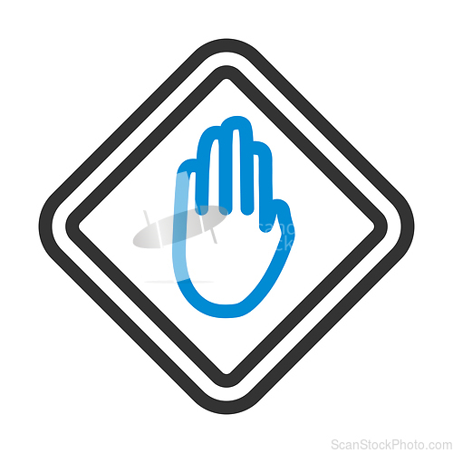 Image of Icon Of Warning Hand