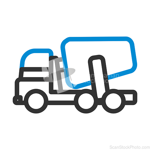 Image of Icon Of Concrete Mixer Truck