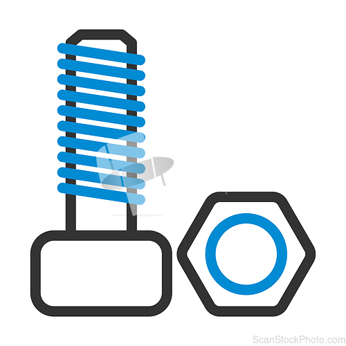 Image of Icon Of Bolt And Nut