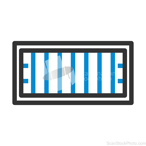 Image of American Football Field Mark Icon