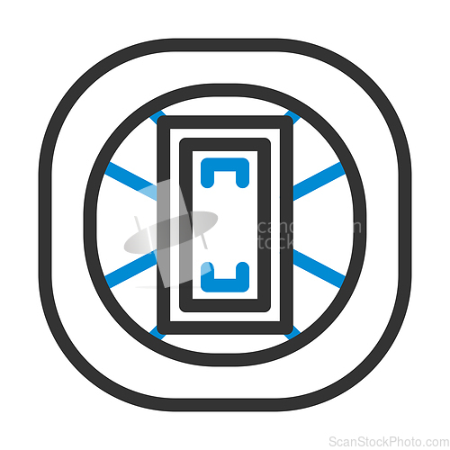 Image of American Football Stadium Bird's-eye View Icon