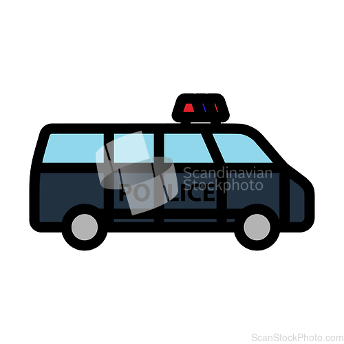 Image of Police Van Icon