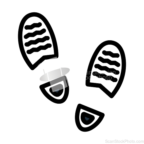 Image of Man Footprint Icon