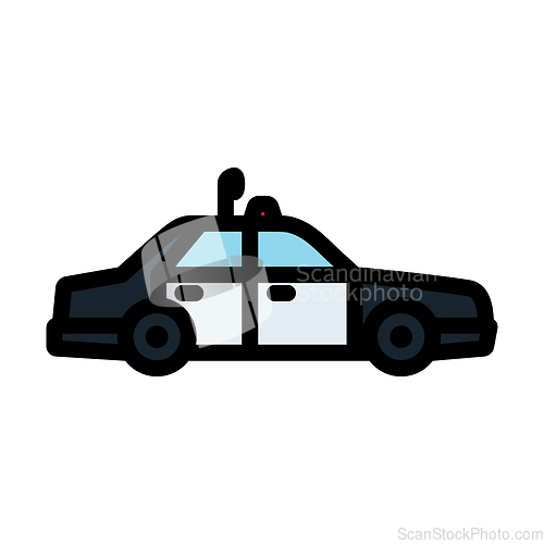 Image of Police Car Icon