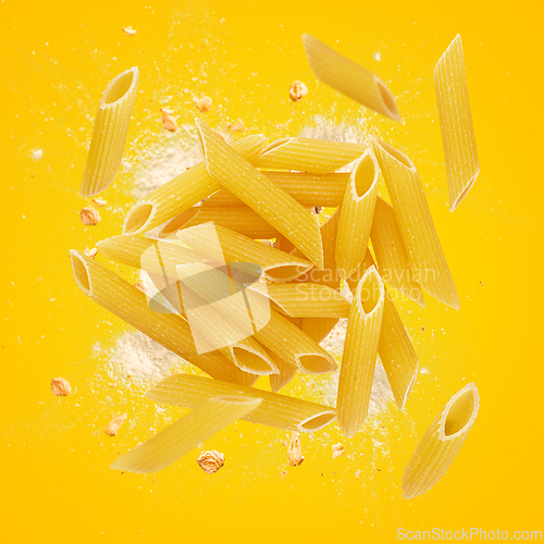 Image of Penne rigate pasta