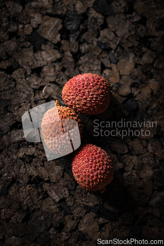 Image of Fresh lychees fruits