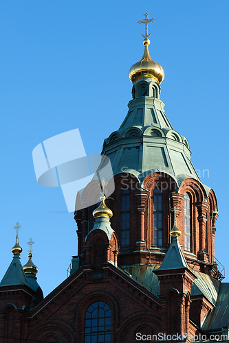 Image of Uspensky Cathedral in Helsinki