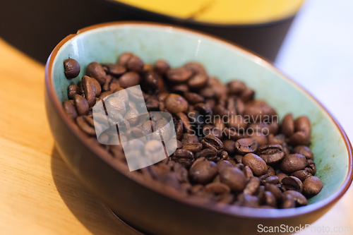 Image of Coffee  beans in a bowl