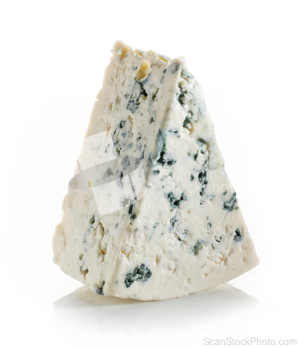 Image of piece of blue cheese