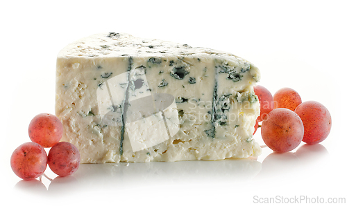 Image of piece of blue cheese