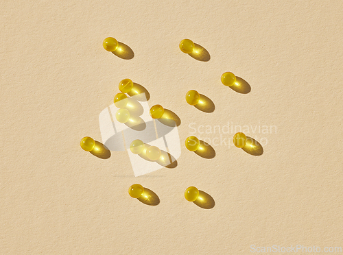 Image of vitamin oil capsules
