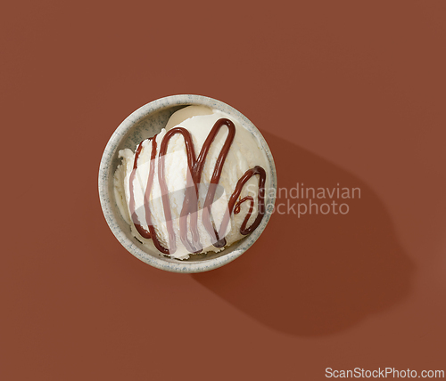 Image of bowl of ice cream