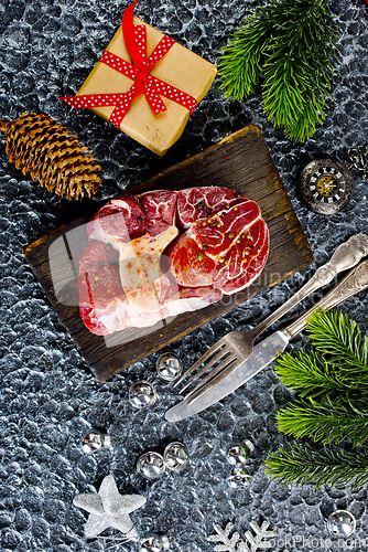 Image of A few steak pieces