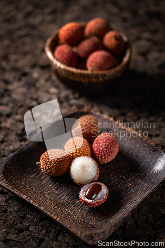 Image of Sweet fresh lychees