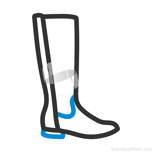 Image of Autumn Woman Boot Icon