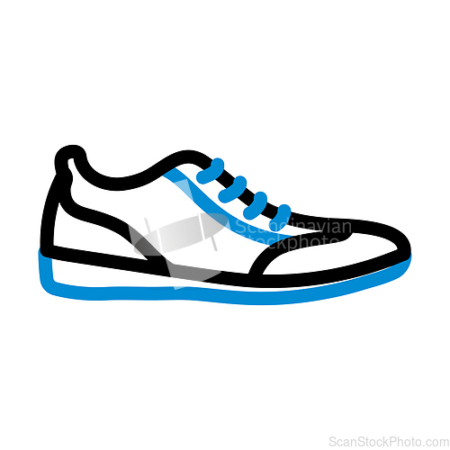 Image of Man Casual Shoe Icon