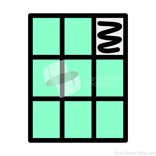 Image of Wall Tiles Icon