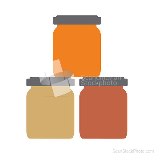 Image of Baby Glass Jars Icon