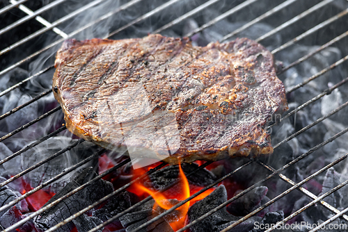 Image of freshly grilled steak