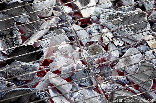 Image of close up of grill