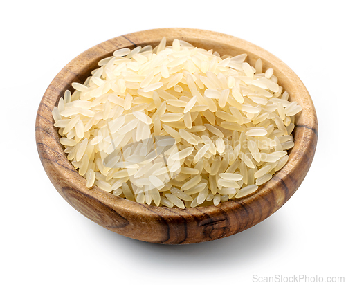 Image of bowl of uncooked rice