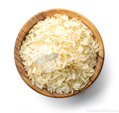 Image of bowl of raw rice