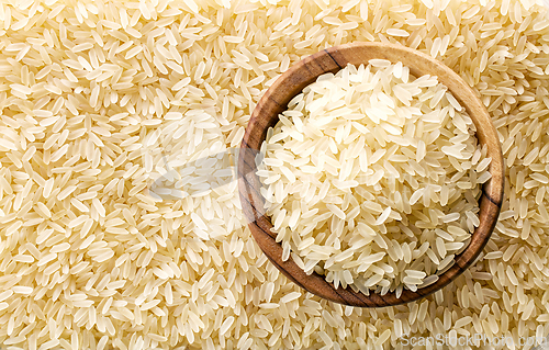 Image of bowl of raw rice