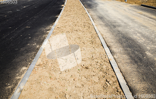 Image of construction of a new road