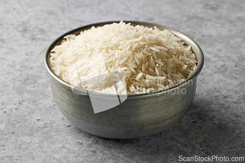 Image of bowl of raw rice
