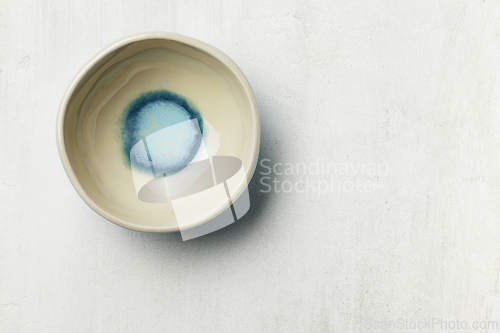 Image of empty ceramic bowl