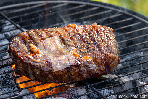 Image of grilled beef steak