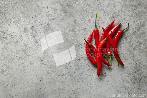 Image of red hot chili peppers