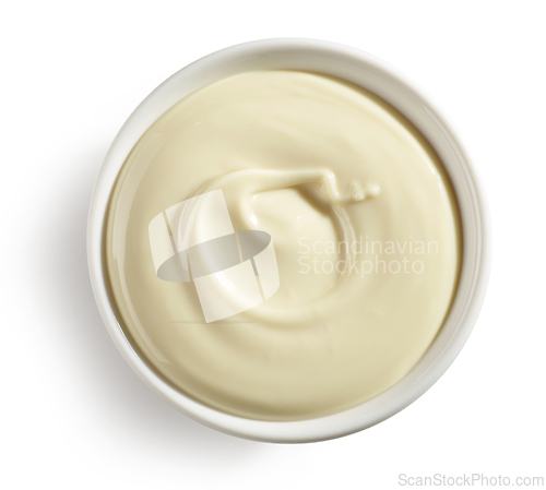Image of melted white chocolate
