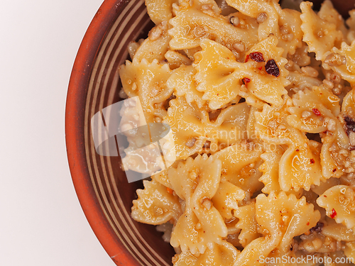 Image of Pasta  dish in a bowl