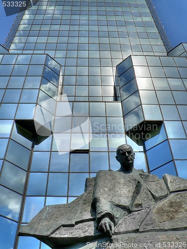 Image of Glass skyscraper in Warsaw