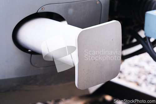 Image of Bumper on a train